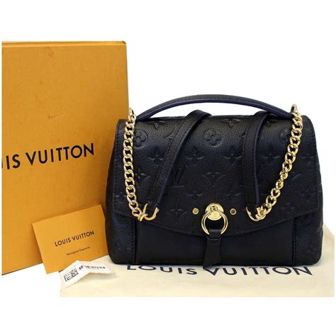 blanche lv|LOUIS VUITTON Empreinte Blanche BB Black.